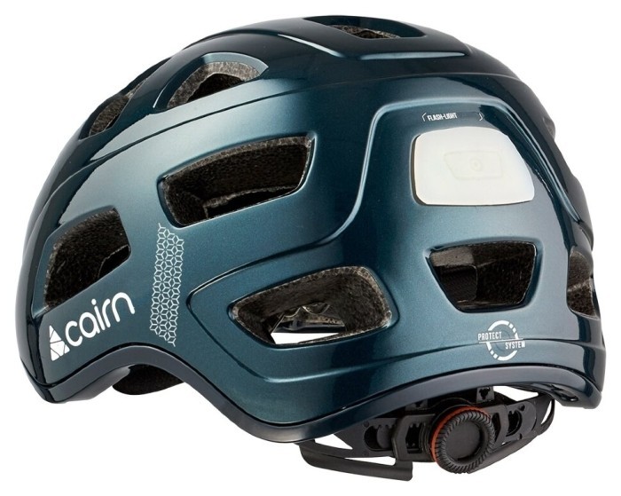 Велошолом Cairn Quartz LED USB блискуча сосна