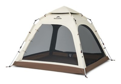 Намет тримісний автоматичний Naturehike Ango CNK2550WS010, L, коричневий