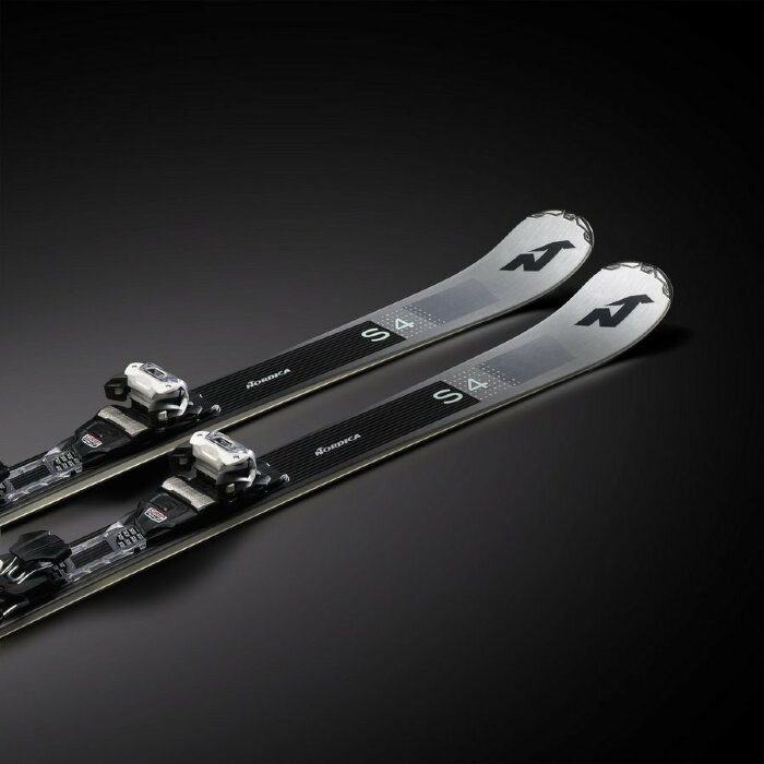 Лижі гірські (комплект) Nordica SENTRA S4 FDT 10 144см Grey/black (0A0266+0C8020SB002)
