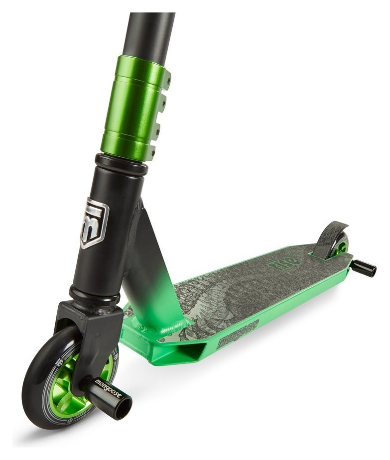 Труковий самокат Mongoose Rise 100 Pro Freestyle Green (R6314AINT)