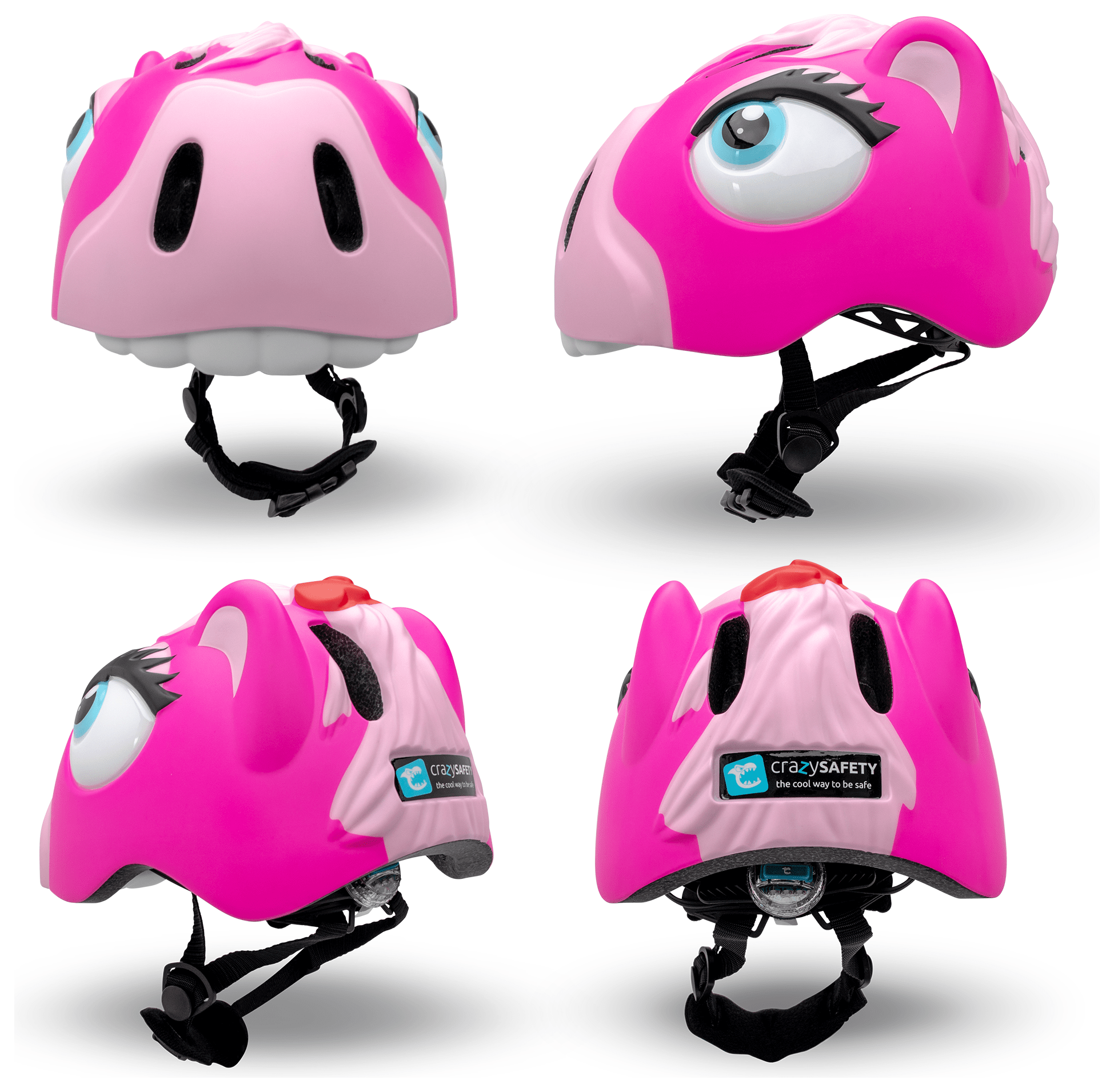 Шолом Crazy Safety Pink Horse