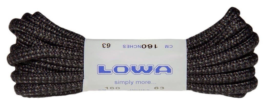 Шнурки LOWA ATC Mid 160 cm black-grey dotted