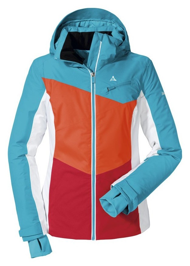 Куртка жіноча утеплена жіноча SKI JACKET SCHLADMING3 36 Turquoise 0750 (10-12509)