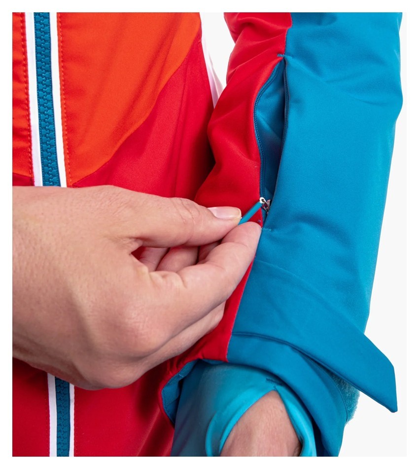 Куртка жіноча утеплена жіноча SKI JACKET SCHLADMING3 36 Turquoise 0750 (10-12509)