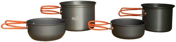 Набір посуду TRAMP з анодованого алюмінію на 1-2 персони 0,9/1,3л UTRC-075