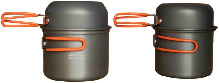 Набір посуду TRAMP з анодованого алюмінію на 1-2 персони 0,9/1,3л UTRC-075
