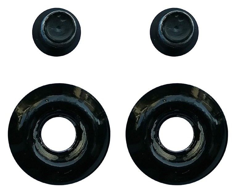 Набір винтів Micro MT Plus Mushroom Screws black