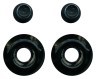 Набір винтів Micro MT Plus Mushroom Screws black Фото - 2