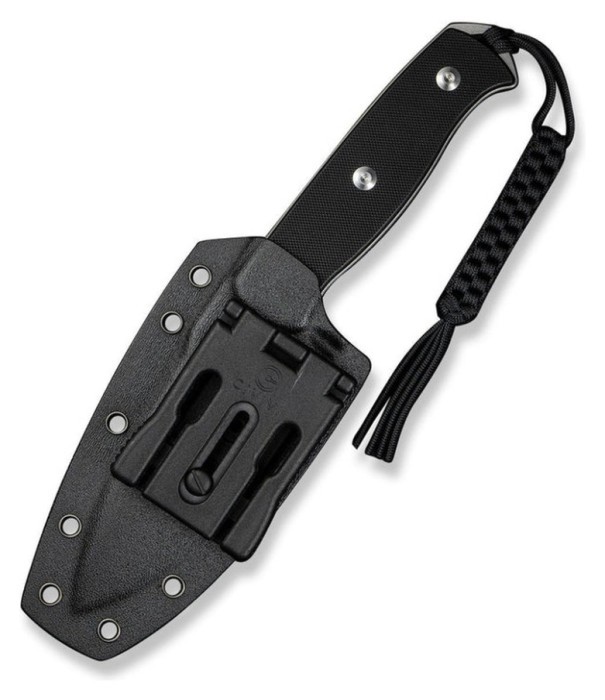 Ніж фіксований мисливський Sencut Toxodon, (11.6 см) 9Cr18MoV / G10 чорний