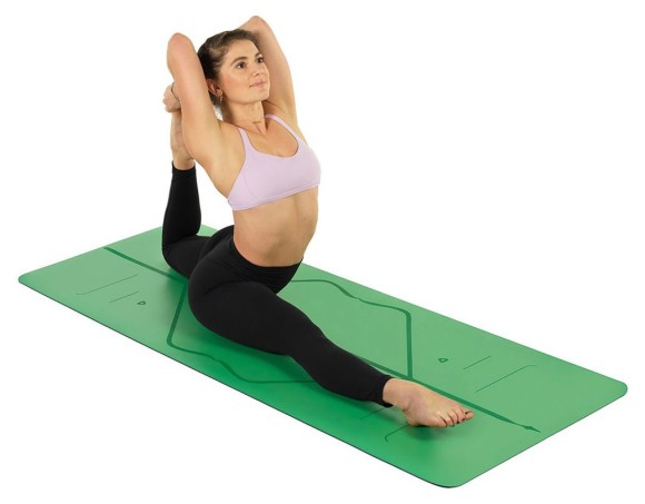 Килимок для йоги, pu 183 х 68 см, 5 мм (pu 183 х 68) Bavar Sport