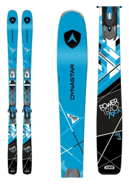 Лижі гірські (комплект) Dynastar POWERTRACK 79 FLUID X+NX 11 FLUID 166см Blue/black (DAEH202+FCED031)