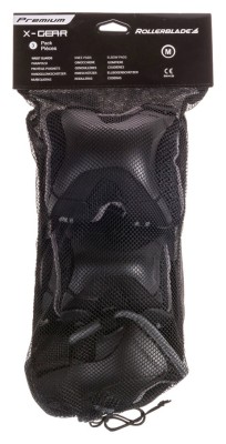 Захисний комплект Rollerblade X-GEAR 3 PACK S Black (067P0100)