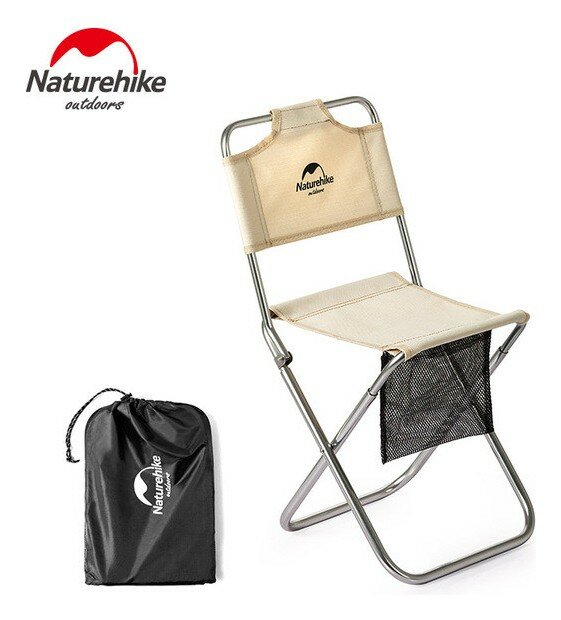 Стілець розкладний Naturehike MZ01 NH18M001-Z, чорний