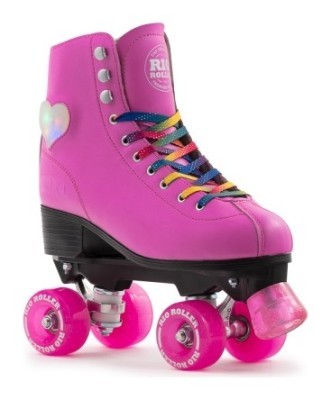 Роликові ковзани Rio Roller Figure Lights 37 Pink