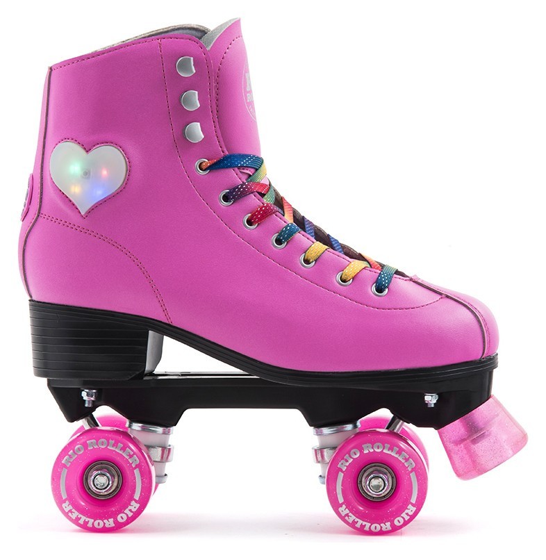 Роликові ковзани Rio Roller Figure Lights 37 Pink