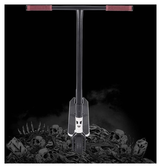 Трюковий самокат Triad Shape Shifter Dirt 6" x 23"- Stone/Black/Red