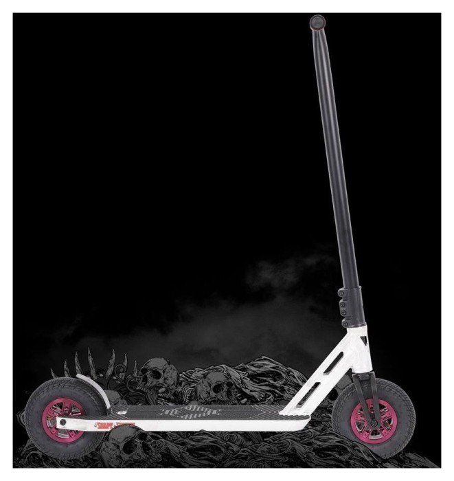 Трюковий самокат Triad Shape Shifter Dirt 6" x 23"- Stone/Black/Red