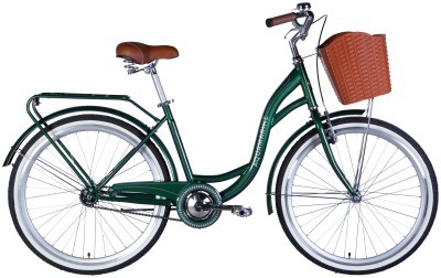 Велосипед ST 26&quot; Dorozhnik AQUAMARINE BH рама-17&quot; зелений 2025