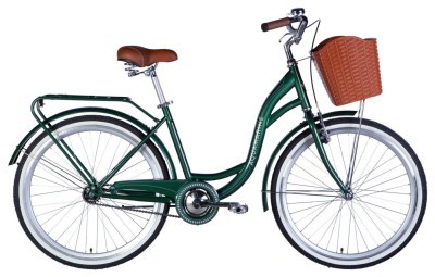 Велосипед ST 26" Dorozhnik AQUAMARINE BH рама-17" зелений 2025