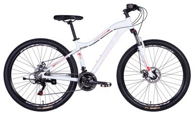 Велосипед AL 27.5" Formula ALPINA DD FR рама-16" білий з рожевим 2026