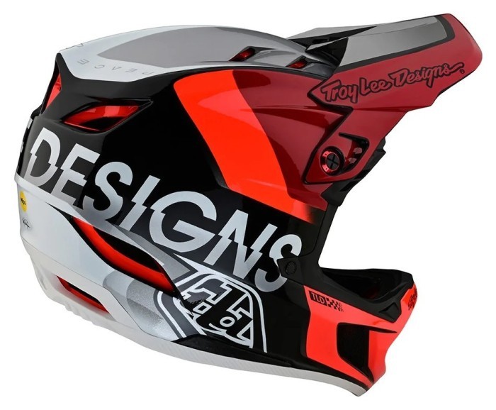 Вело шолом TLD D4 COMPOSITE HELMET [Qualifier Silver/Red] XL