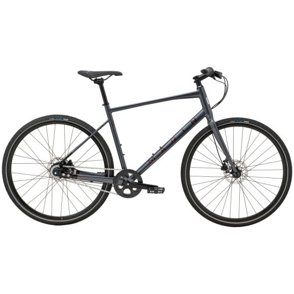 Велосипед 28" Marin Presidio 2 рама - M 2024 Gloss Charcoal/Black/Black Red