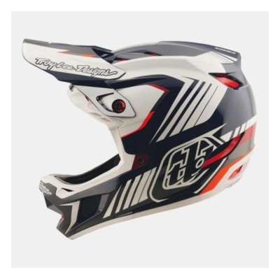 Вело шолом D4 POLYACRYLITE HELMET; QUALIFER [BLUE/WHITE] XL