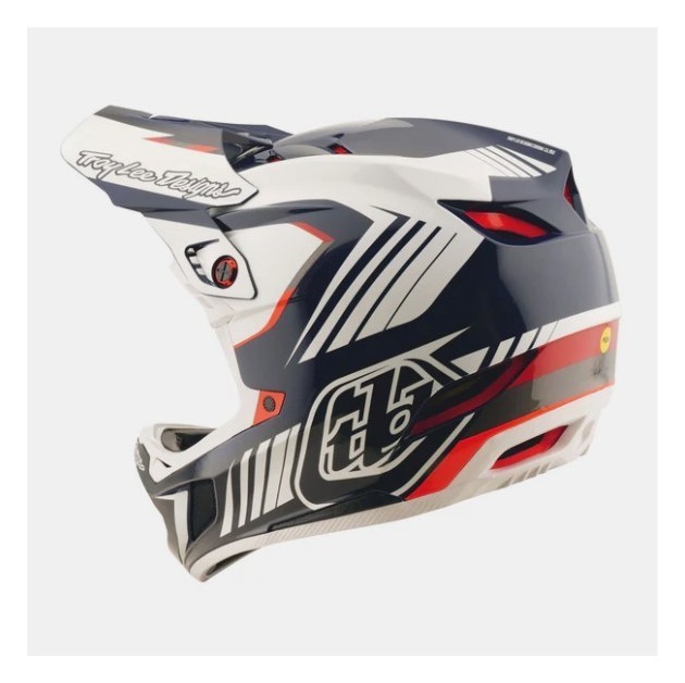 Вело шолом D4 POLYACRYLITE HELMET; QUALIFER [BLUE/WHITE] XL