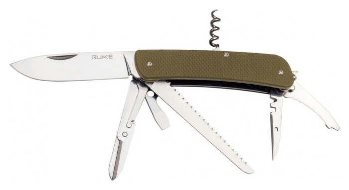 Багатофункціональний ніж Ruike Criterion Collection L42 зелений