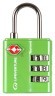 Замок Lifeventure TSA Combi Lock green