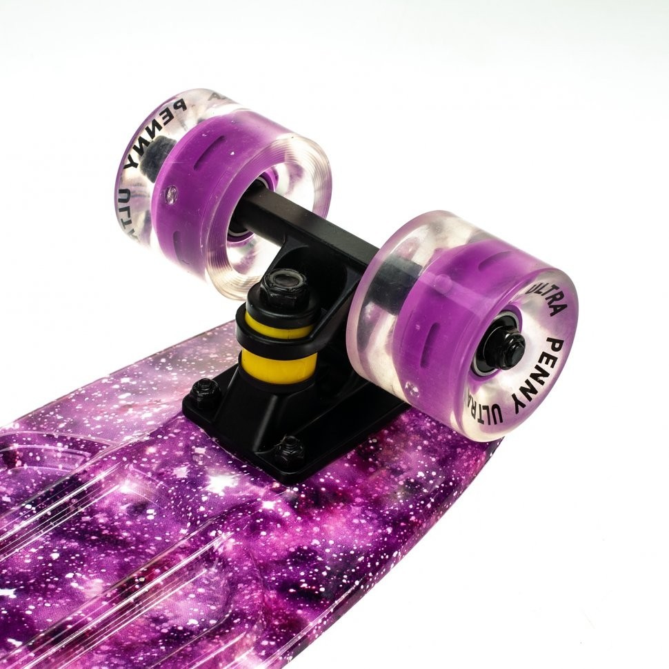 Пенніборд Maraton Penny Ultra / Рожевий космос (Розовый)