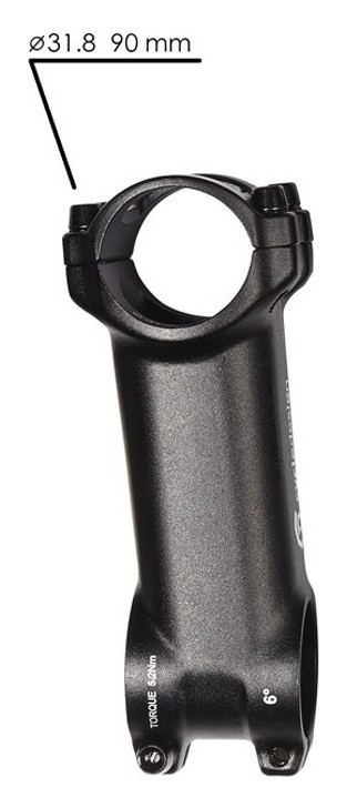 Винос руля для велосипеда Cycledesign FORGED -/+ 6° 80мм Black (HS0011)