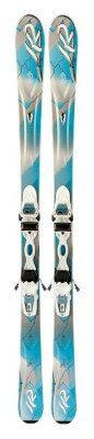Лижі гірські комплект K2 Supersweet+MOD 10.0 ER3 139см Blue/grey/white (1020107.141.1+1021010.141.3)