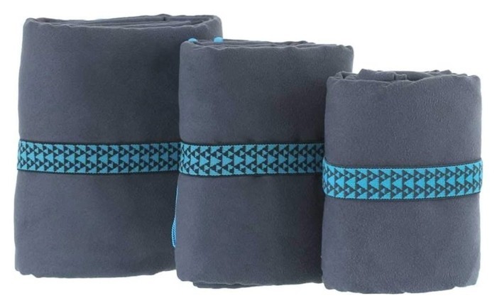 Lifeventure рушник Recycled Soft Fibre Trek grey Giant