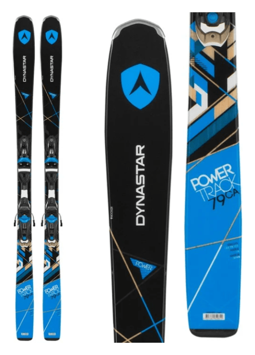 Лижі гірські (комплект) Dynastar POWERTRACK 79 CA FLUID X+NX 11 FLUID 166см Black/Blue (DAEH201+FCDB026)