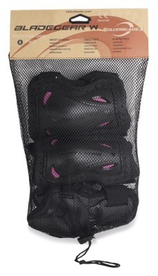 Захисний комплект Rollerblade BLADEGEAR W 3 PACK L Black/purple (06311400)