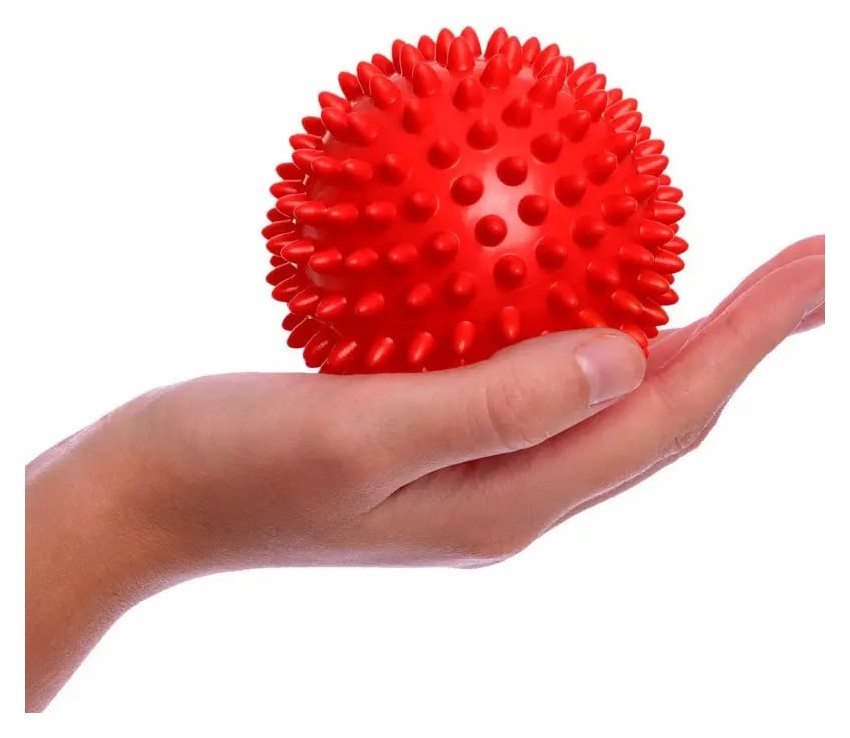 Масажер м'ячик голчастий (8.5см) Bavar Sport