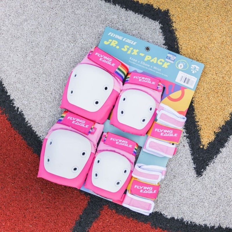 Комплект захисту Flying Eagle Pro JR Valiant рожевий