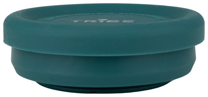 Стакан Tribe Collapsible Shot 90 мл з кришкою силіконовий T-FF-0030, ocean