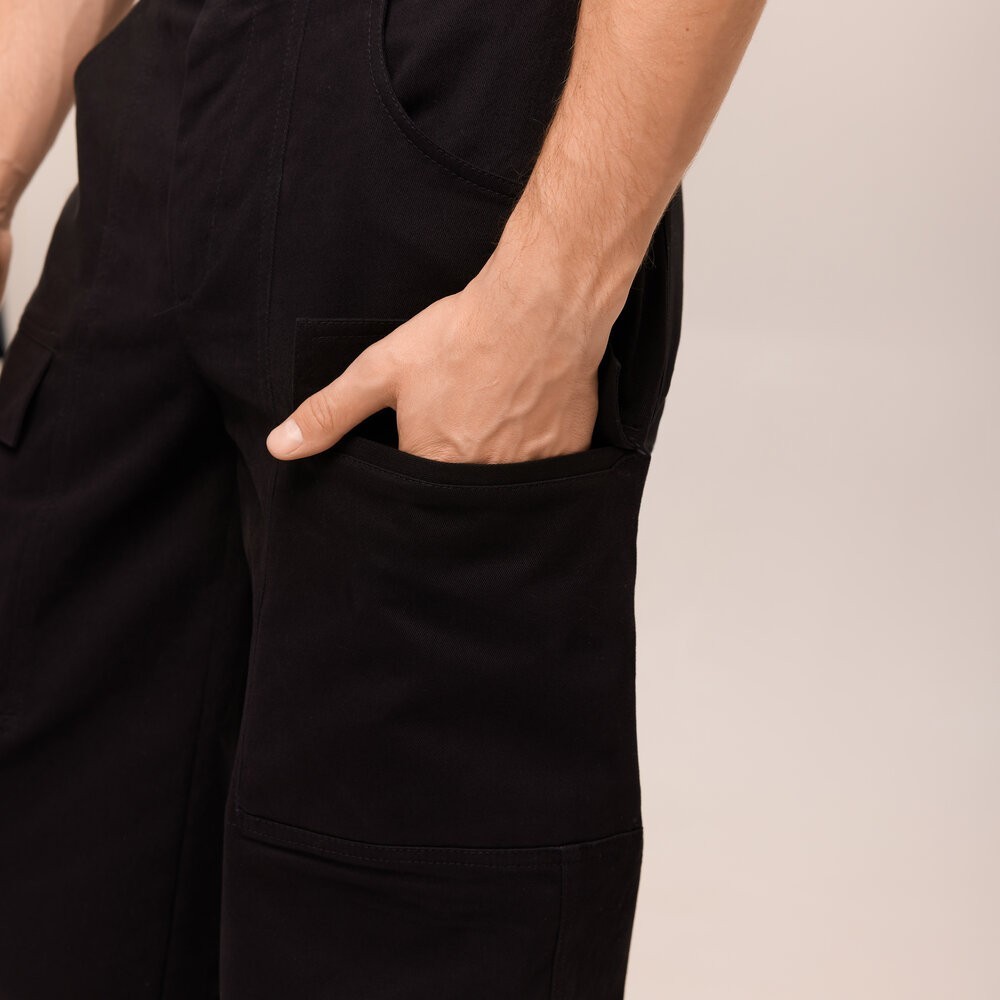 Штани-карго Pobedov Axis Чорний S PNcr3 164Sba