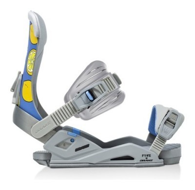 Кріплення для сноуборду Drake RELOAD FYVE L/XL Citrus/grey/blue (71122046)