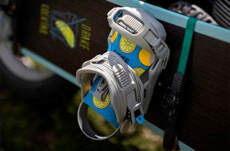 Кріплення для сноуборду Drake RELOAD FYVE L/XL Citrus/grey/blue (71122046)