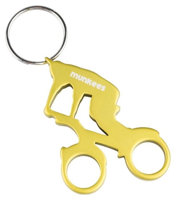 Munkees 3527 брелок-відкривачка Biker yellow