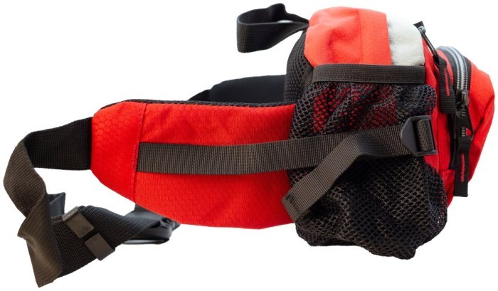 Сумка на пояс Tramp SASHBAG червона/чорна