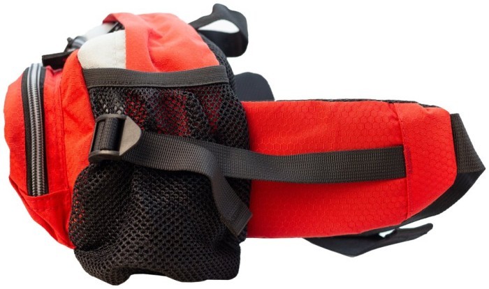 Сумка на пояс Tramp SASHBAG червона/чорна