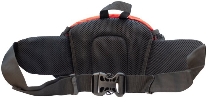 Сумка на пояс Tramp SASHBAG червона/чорна