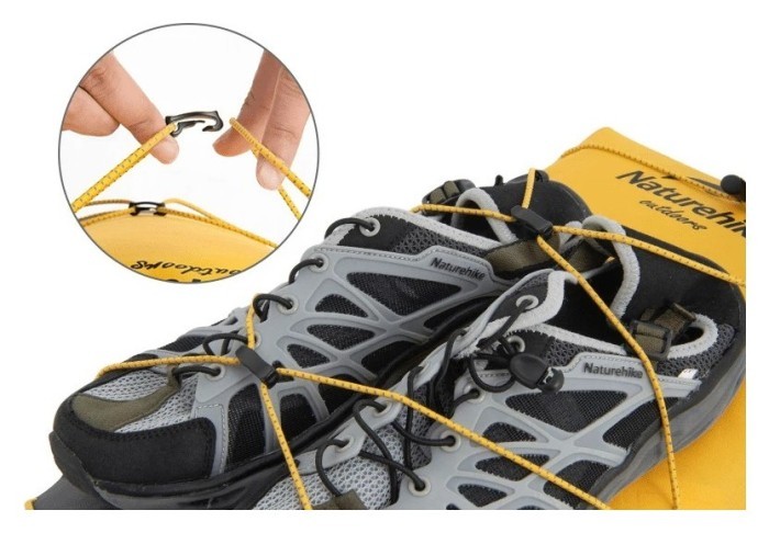 Рюкзак водонепроникний Naturehike NH21FSB04, 30л, бежевий