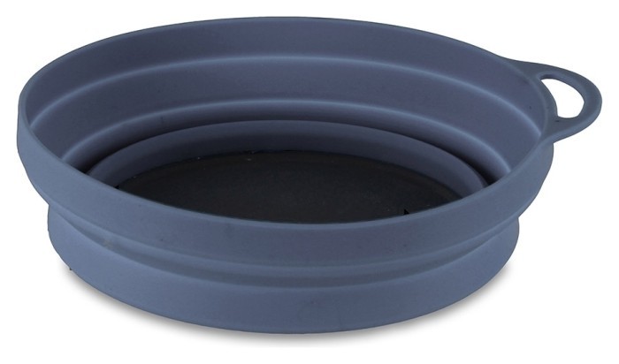 Тарілка Lifeventure Silicone Ellipse Bowl graphite