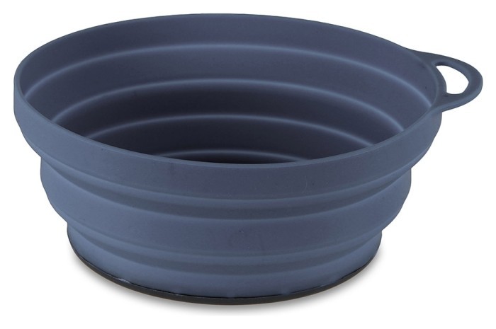 Тарілка Lifeventure Silicone Ellipse Bowl graphite