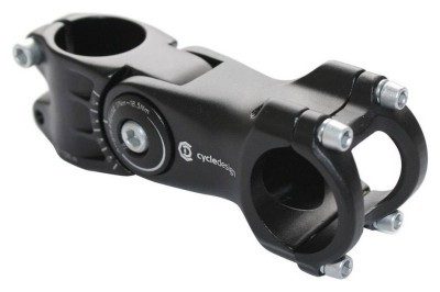 Винос керма для велосипеда Cycledesign ADJAST 20°-60° 90мм Black (HS0008)